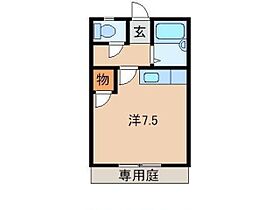 コーポ川上  ｜ 和歌山県橋本市古佐田2丁目（賃貸アパート1R・1階・19.83㎡） その2