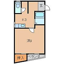 井口アパートII  ｜ 和歌山県橋本市岸上（賃貸アパート1K・2階・30.78㎡） その2