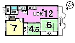 間取図画像 3LDK