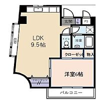 マナーけやき 603 ｜ 埼玉県さいたま市南区白幡3丁目（賃貸マンション1LDK・6階・44.71㎡） その2