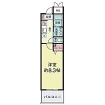 フェニーチェ並木 304 ｜ 埼玉県川口市並木2丁目（賃貸マンション1K・3階・26.65㎡） その2