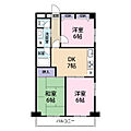 KSマンション桶川3階7.7万円