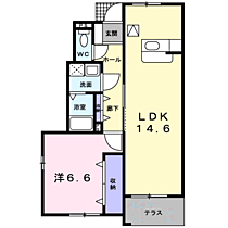 サンパティーク・メゾン 104 ｜ 富山県射水市東明七軒7番地3（賃貸アパート1LDK・1階・51.05㎡） その2