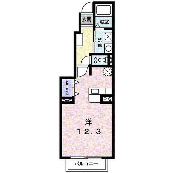 シェルメ　メゾン 101｜鳥取県境港市浜ノ町(賃貸アパート1R・1階・33.15㎡)の写真 その2