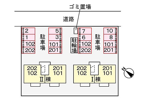 アルカンシェールI 201｜鳥取県米子市車尾3丁目(賃貸アパート3DK・2階・57.10㎡)の写真 その29