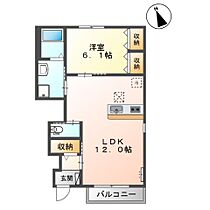 Ｆ・Ａ・Ｄ 107 ｜ 鳥取県米子市皆生温泉2丁目（賃貸アパート1LDK・1階・42.74㎡） その2