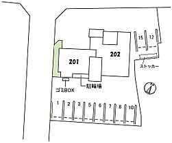 Jコート・サウス 101 ｜ 鳥取県米子市立町4丁目177（賃貸マンション1LDK・1階・52.73㎡） その30