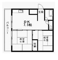 西町コーポ 201 ｜ 鳥取県米子市西町116-4（賃貸マンション2DK・2階・51.00㎡） その2