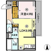 ロイヤルステージ観音寺新町 203 ｜ 鳥取県米子市観音寺新町5丁目8-19（賃貸アパート1LDK・2階・35.60㎡） その2