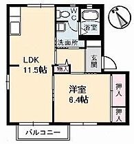 ルミエールひえづ 101 ｜ 鳥取県西伯郡日吉津村大字日吉津2522（賃貸アパート1LDK・1階・43.42㎡） その2