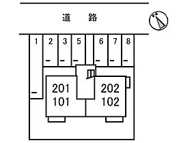 ルミエールひえづ 101 ｜ 鳥取県西伯郡日吉津村大字日吉津2522（賃貸アパート1LDK・1階・43.42㎡） その19