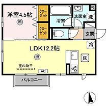 オクト 101 ｜ 鳥取県米子市皆生4丁目351番1（賃貸アパート1LDK・1階・40.26㎡） その2