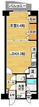 プレゼンスII 9A ｜ 鳥取県米子市角盤町1丁目10（賃貸マンション1LDK・9階・41.16㎡） その2