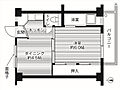 ビレッジハウス安倍4号棟3階2.2万円