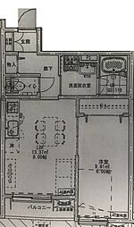 San felice(サン フェリーチェ) 1LDKの間取図画像