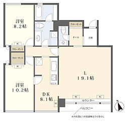 K'sGarden 2LDKの間取図画像