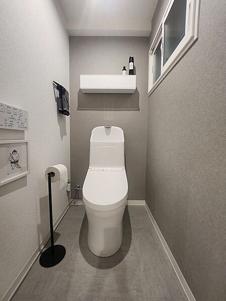 ■きれいなトイレスペース