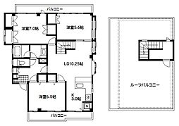 間取図画像 3LDK