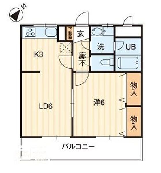 香川県高松市桜町２丁目(賃貸マンション1LDK・3階・40.20㎡)の写真 その4