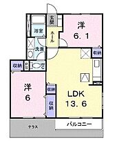 香川県高松市太田下町（賃貸アパート2LDK・1階・58.58㎡） その2