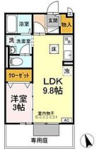 香川県高松市三条町（賃貸アパート1LDK・1階・33.67㎡） その2