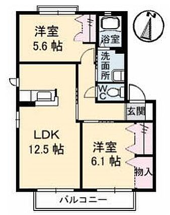 ロイヤルフェルティＢ_間取り_0