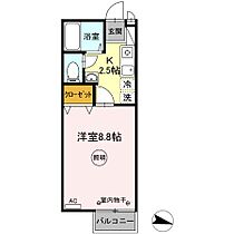 香川県高松市東ハゼ町（賃貸アパート1K・1階・26.52㎡） その2