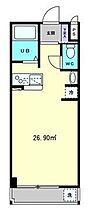 香川県高松市築地町（賃貸マンション1R・2階・26.90㎡） その2