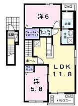 香川県高松市春日町（賃貸アパート2LDK・2階・56.72㎡） その2