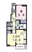 香川県綾歌郡宇多津町岩屋（賃貸アパート1LDK・1階・43.10㎡） その2