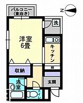 香川県高松市錦町１丁目（賃貸マンション1K・5階・28.09㎡） その2