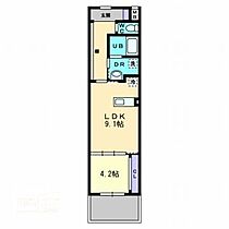 香川県高松市磨屋町（賃貸マンション1LDK・3階・38.61㎡） その2