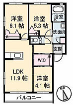 香川県高松市林町（賃貸アパート3LDK・2階・64.10㎡） その2