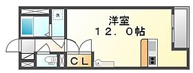 香川県丸亀市山北町（賃貸アパート1K・2階・26.50㎡） その2