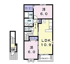 香川県高松市勅使町（賃貸アパート2LDK・2階・57.19㎡） その2