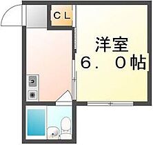 香川県高松市扇町１丁目（賃貸マンション1K・4階・18.81㎡） その1