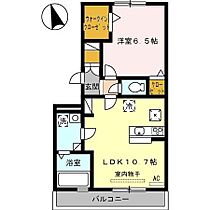 香川県高松市木太町（賃貸アパート1LDK・3階・43.33㎡） その2