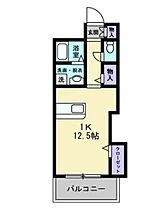 香川県高松市松島町１丁目（賃貸マンション1K・5階・38.00㎡） その1