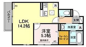 香川県高松市林町（賃貸アパート1LDK・1階・46.05㎡） その2