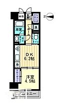 香川県高松市中央町（賃貸マンション1DK・5階・31.82㎡） その1