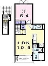 香川県坂出市常盤町１丁目（賃貸アパート1LDK・2階・41.27㎡） その2