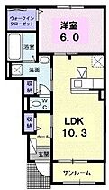 香川県丸亀市塩屋町１丁目（賃貸アパート1LDK・1階・47.66㎡） その2