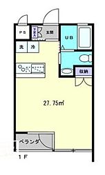 間取図画像 ワンルーム