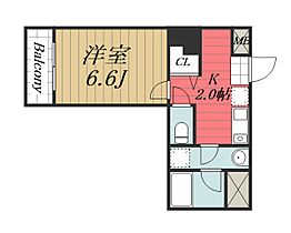 千葉県千葉市中央区問屋町（賃貸マンション1K・5階・24.37㎡） その2