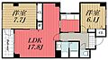 パティオス9番街4階12.3万円