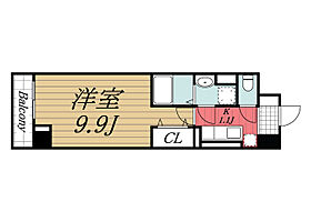 千葉県千葉市中央区長洲1丁目（賃貸マンション1K・5階・30.19㎡） その2