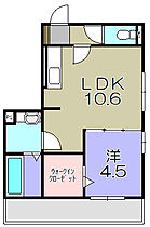 クレメント五個荘  ｜ 滋賀県東近江市五個荘竜田町（賃貸アパート1LDK・2階・40.29㎡） その2