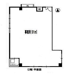 サンビラ大手前の間取図画像