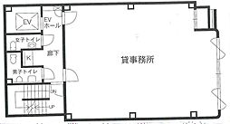 上六原田ビルの間取図画像