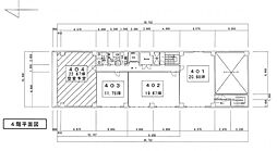 トーア紡第2ビルの間取図画像